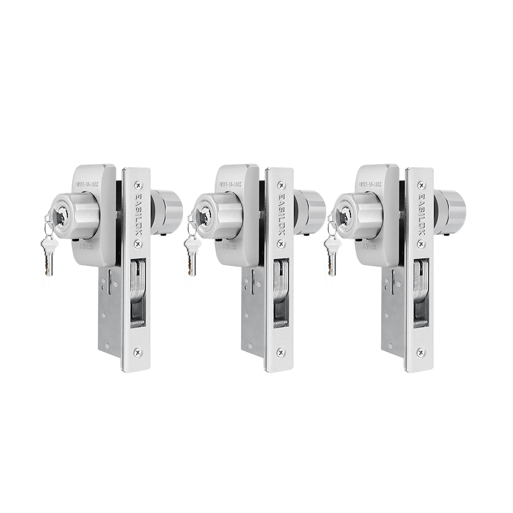 EASILOK SM11 - the ONLY Storefront Door Lock Keyless(Mechanism-Based) replacing the Adams Rite mortise directly