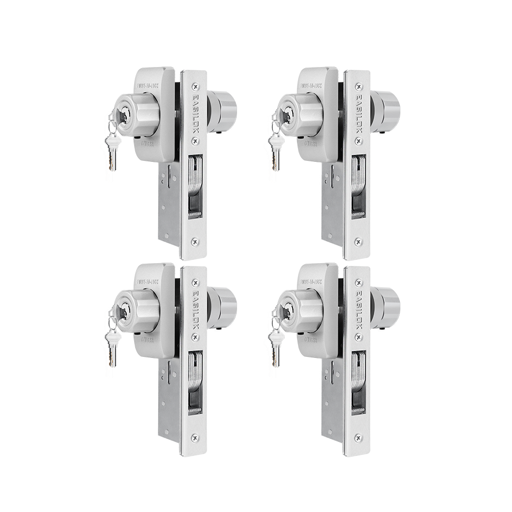 EASILOK SM11 - the ONLY Storefront Door Lock Keyless(Mechanism-Based) replacing the Adams Rite mortise directly