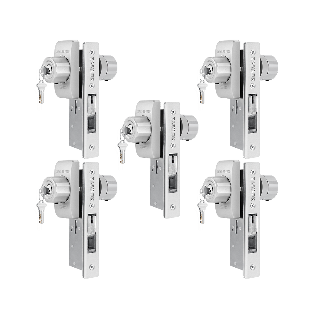 EASILOK SM11 - the ONLY Storefront Door Lock Keyless(Mechanism-Based) replacing the Adams Rite mortise directly