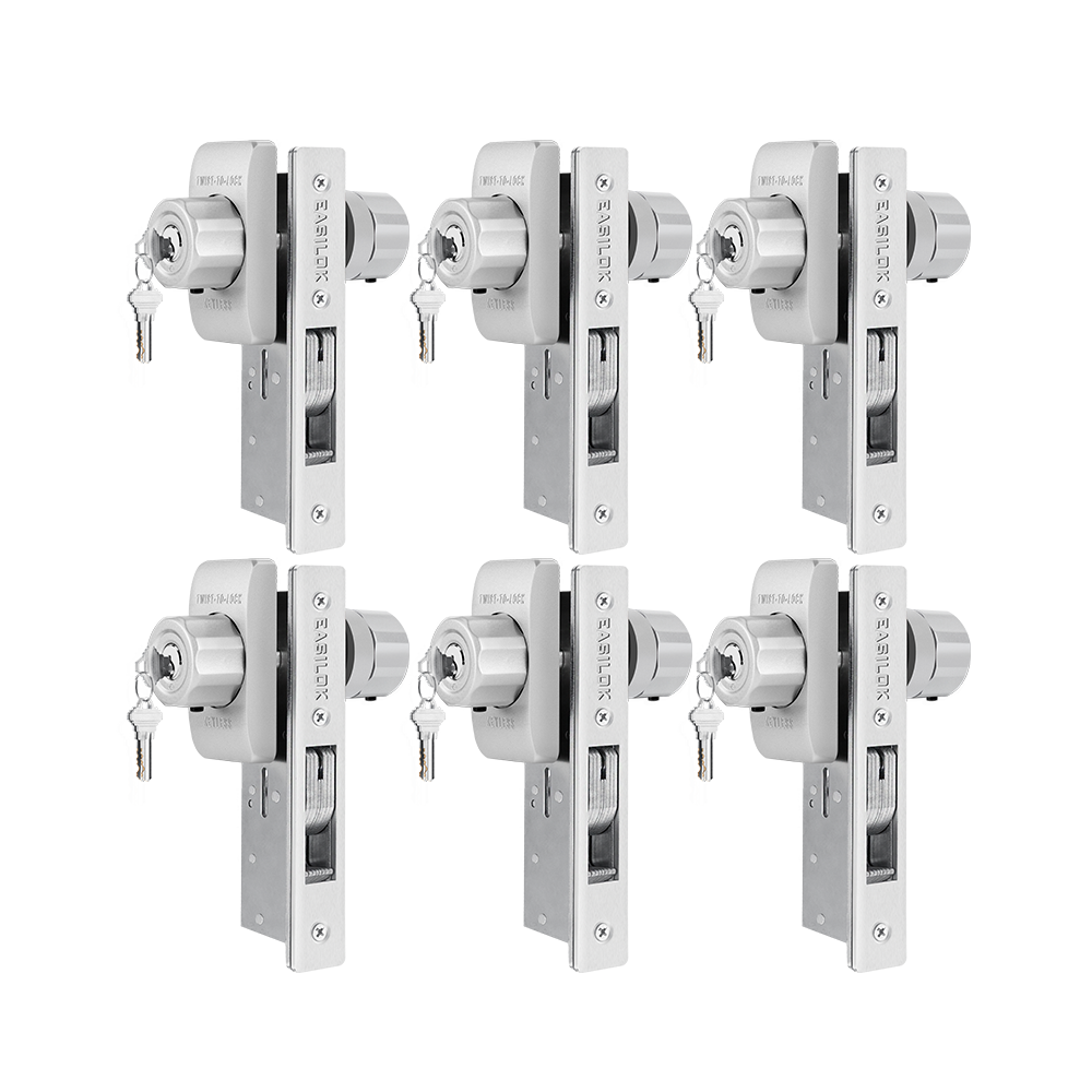 EASILOK SM11 - the ONLY Storefront Door Lock Keyless(Mechanism-Based) replacing the Adams Rite mortise directly
