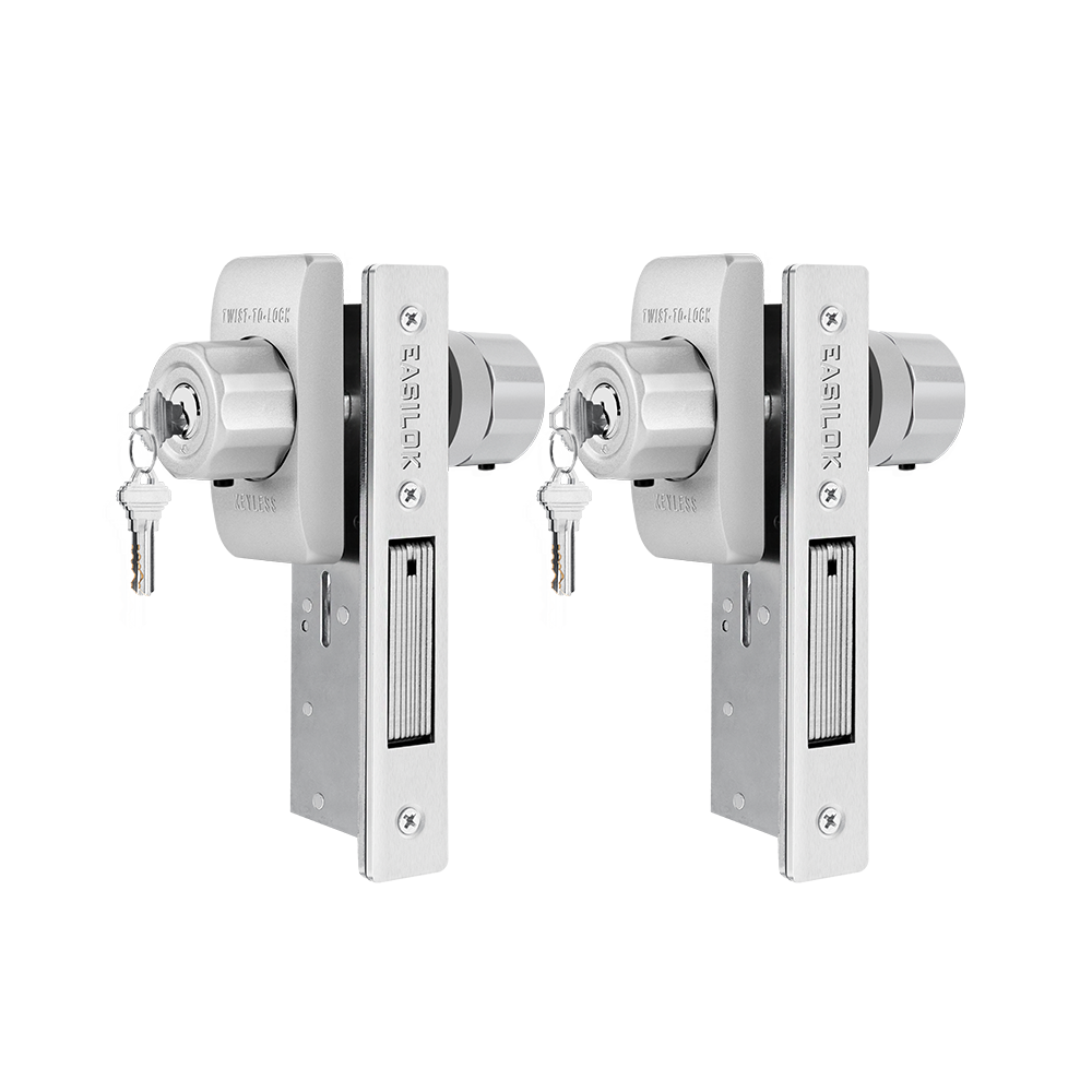 EASILOK SM11 - the ONLY Storefront Door Lock Keyless(Mechanism-Based) replacing the Adams Rite mortise directly