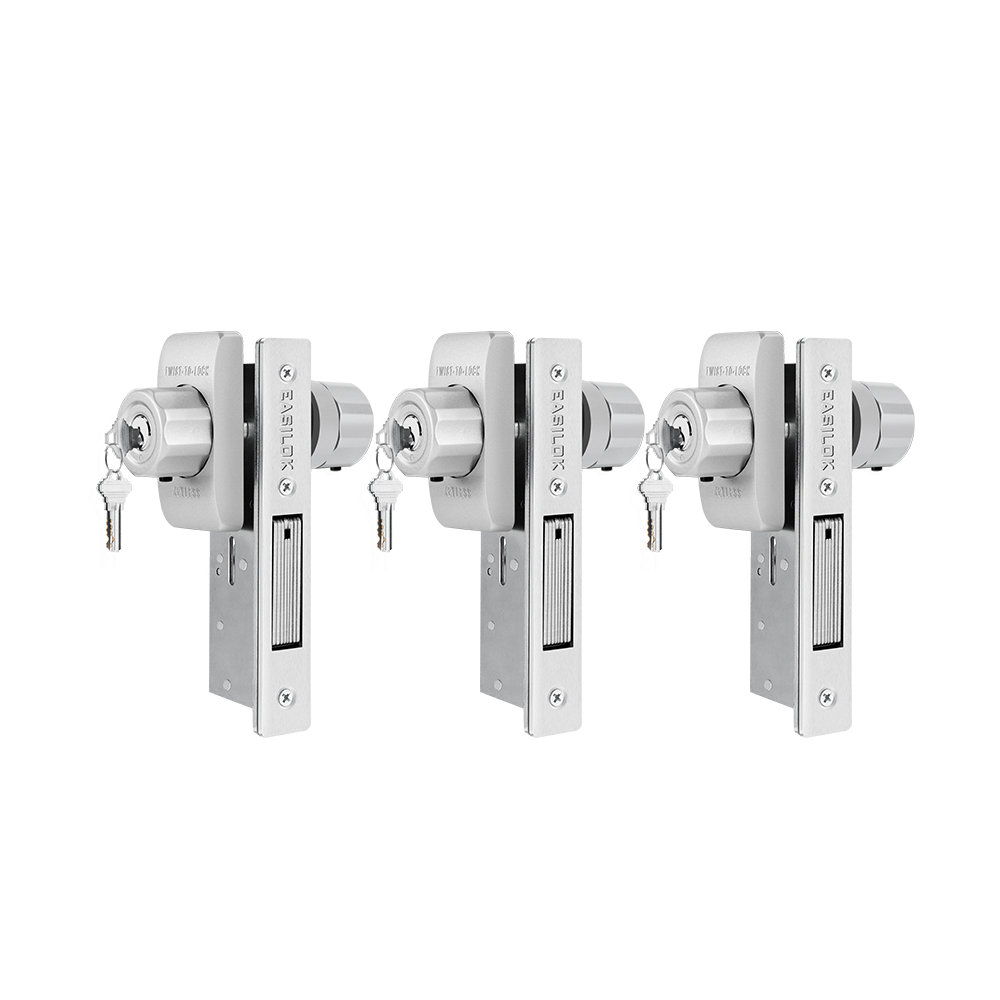 EASILOK SM11 - the ONLY Storefront Door Lock Keyless(Mechanism-Based) replacing the Adams Rite mortise directly
