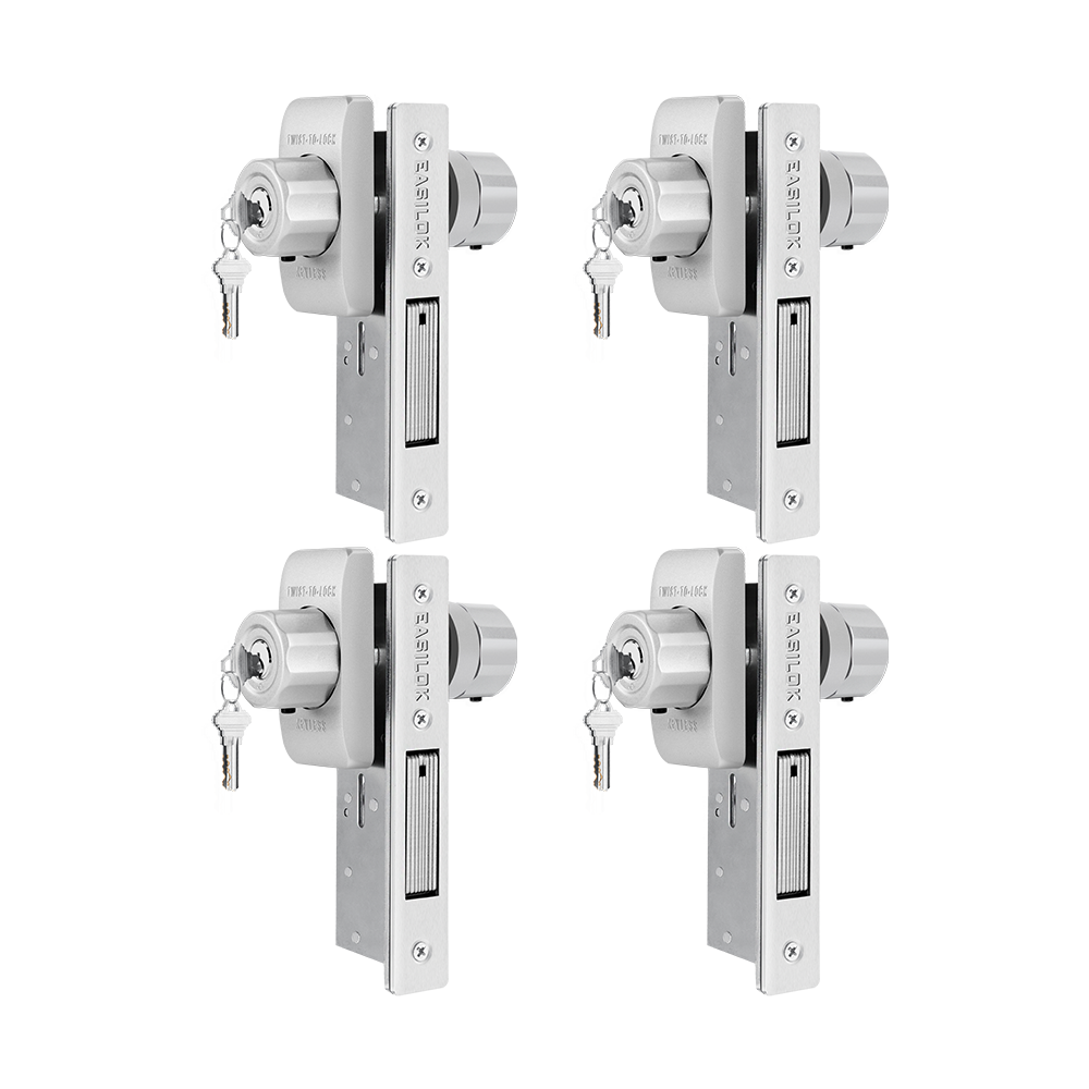 EASILOK SM11 - the ONLY Storefront Door Lock Keyless(Mechanism-Based) replacing the Adams Rite mortise directly