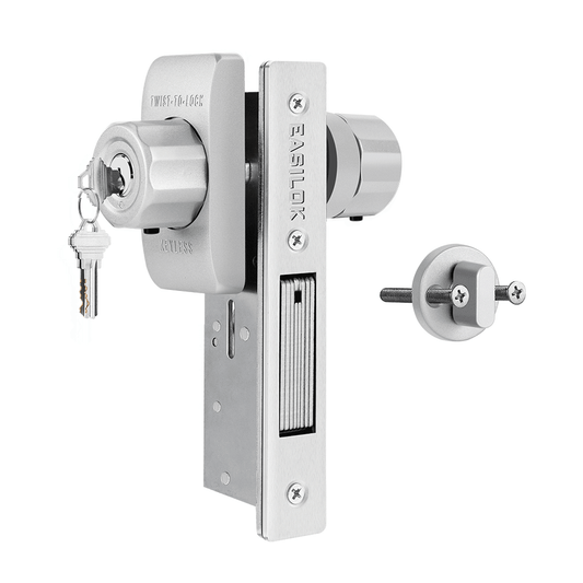 EASILOK SM11 - the ONLY Storefront Door Lock Keyless(Mechanism-Based) replacing the Adams Rite mortise directly with NO DRILLING
