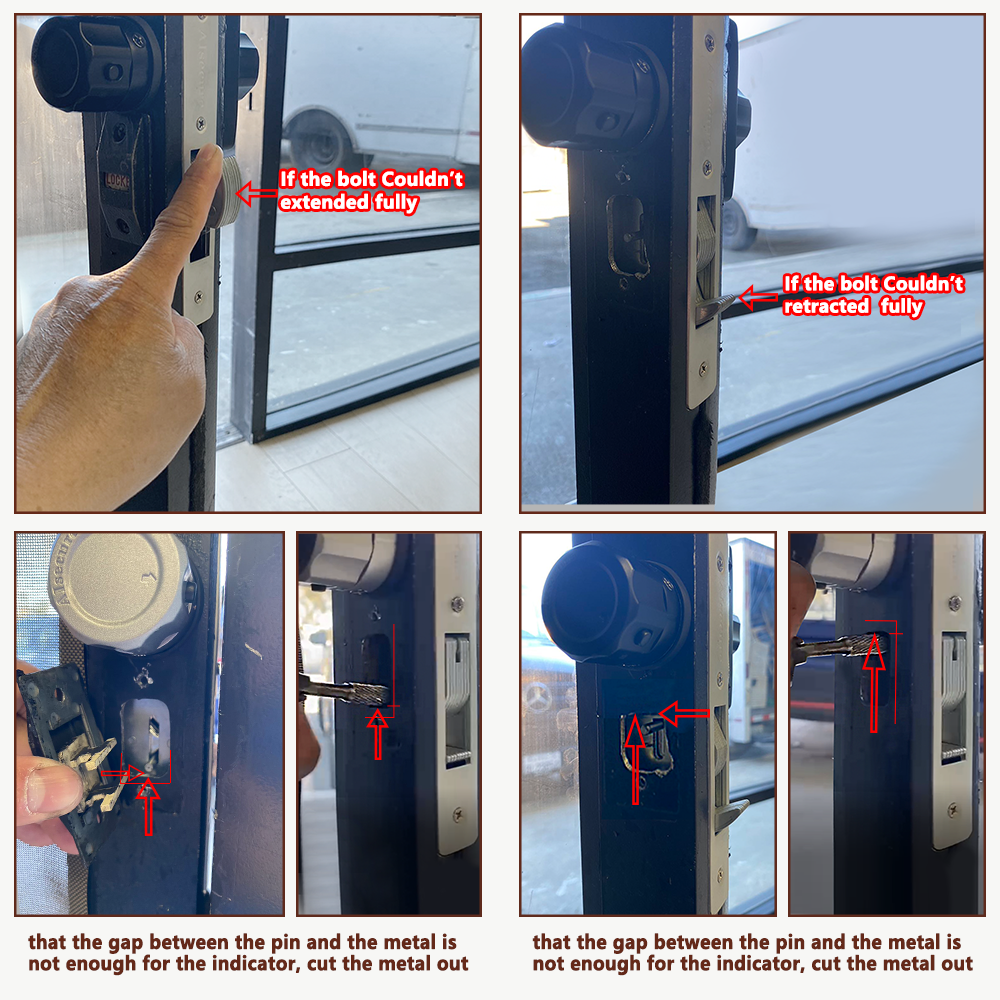 EASILOK SM11 - the ONLY Storefront Door Lock Keyless(Mechanism-Based) replacing the Adams Rite mortise directly