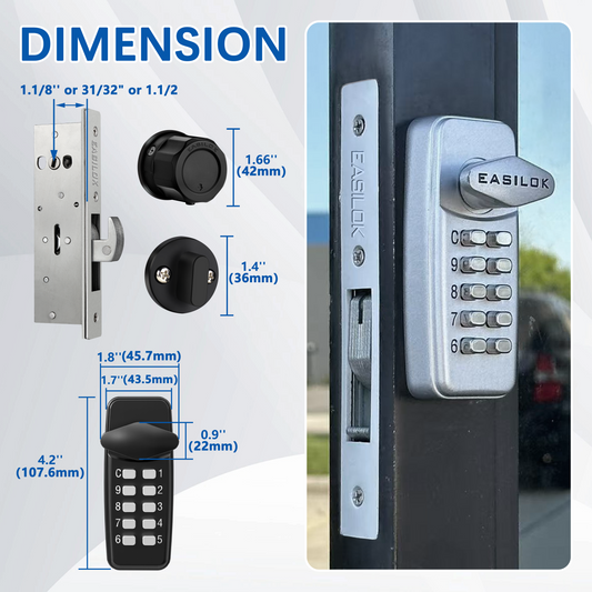 Still Using Keys for Your Storefront? Meet the 5-Minute Keyless Revolution for Adams Rite MS1850S!