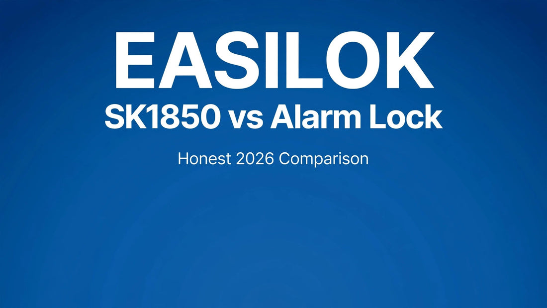 EASILOK SK1850 vs Alarm Lock honest 2026 comparison