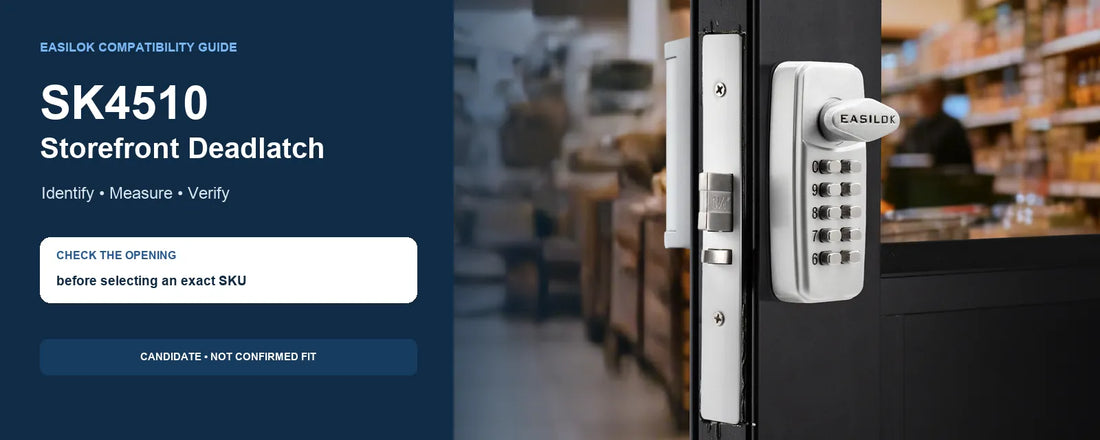 EASILOK SK4510 Compatibility Guide: Replacing an Adams Rite 4510-Style Deadlatch