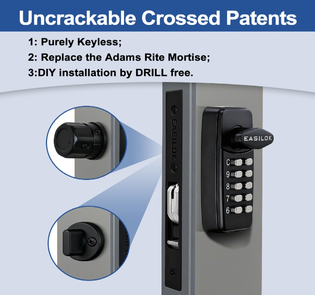 Stop the "Blind Alignment" Nightmare: Upgrade Your Storefront to Keyless in 5 Minutes with EASILOK!