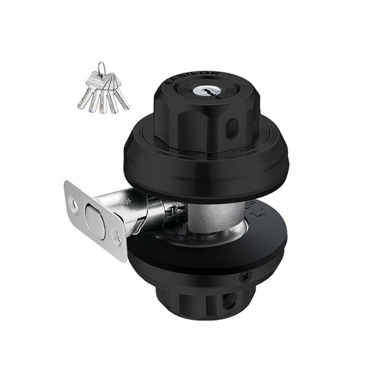 E2-Deadbolt: The Best Built Deadbolt Ever--Highly Rated by LPL  and Upgraded Keyway Black Dimple Keyway