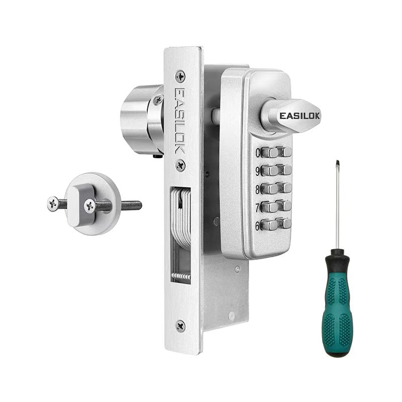EASILOK--SK11: 100% keyless keypad Storefront Door Lock, 100% replacing the Adams Rite mortise directly