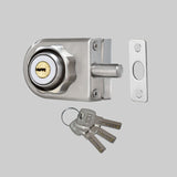 EASILOK E12 Glass Door Lock with Glass door lock , fit 8mm -10mm Thickness Glass Shower room bathroom lock Hotel apartment