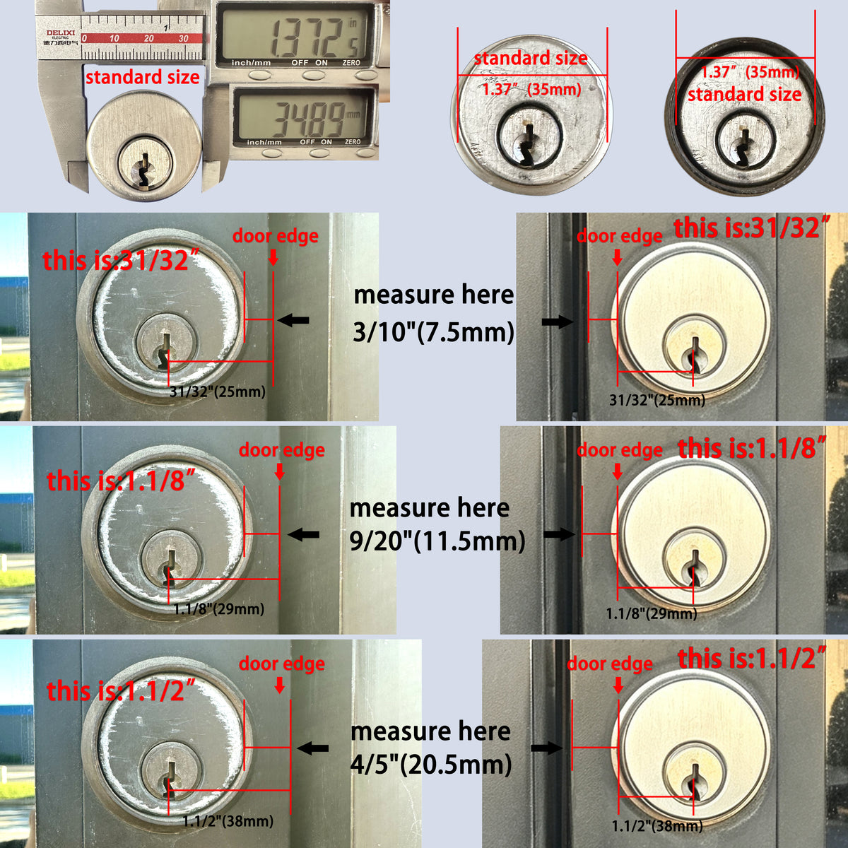 EASILOK SK1850：Keyless Keypad Storefront Door Lock, Replacement for Adams Rite with Drilling Free by DIY installation