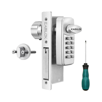 EASILOK--SK11: 100% keyless keypad Storefront Door Lock, 100% replacing the Adams Rite mortise directly
