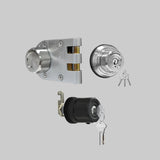 EASILOK Jimmy Proof Lock(A9) & Cabinet Cam Lock (A7) - Key aliked combo , Schlage Keyway