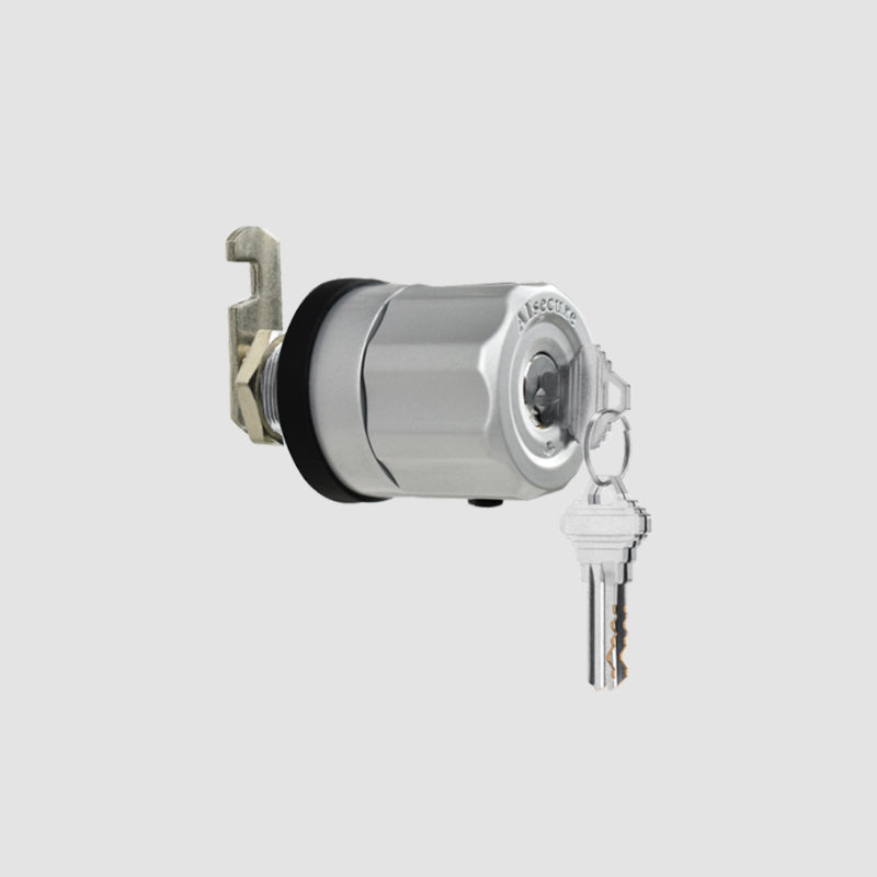 EASILOK A7 Cabinet Cam Lock  with Keyed Alike Combo with Anti-Mislock Button, Silver