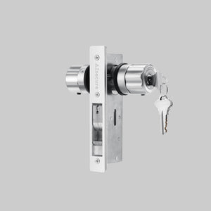 EASILOK A5 Storefront Door Lock, Single-Lock Hookbolt & silver ( choose the correct backset) Bypass Tool Inaccessible
